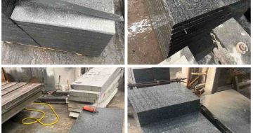 沧州 芝麻黑地铺石材