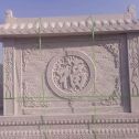 沧州 芝麻白花岗岩屏风，照壁，影壁