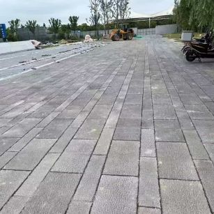 沧州仿古石铺装效果
