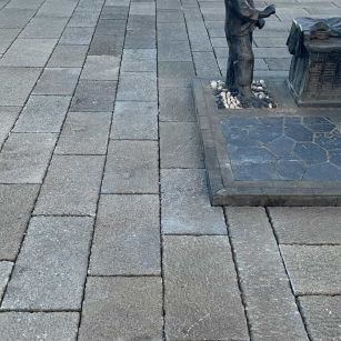 沧州仿古石铺装效果