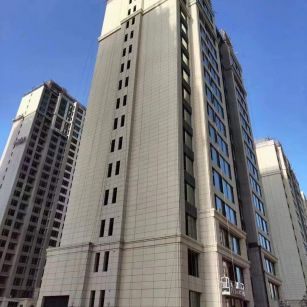 沧州黄金麻高端小区，外墙干挂
