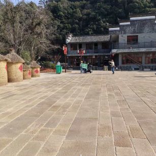 沧州仿古石铺装效果