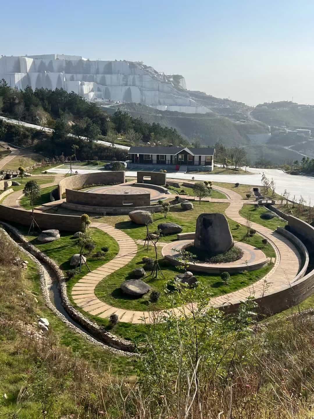 沧州仿古石铺装整体效果