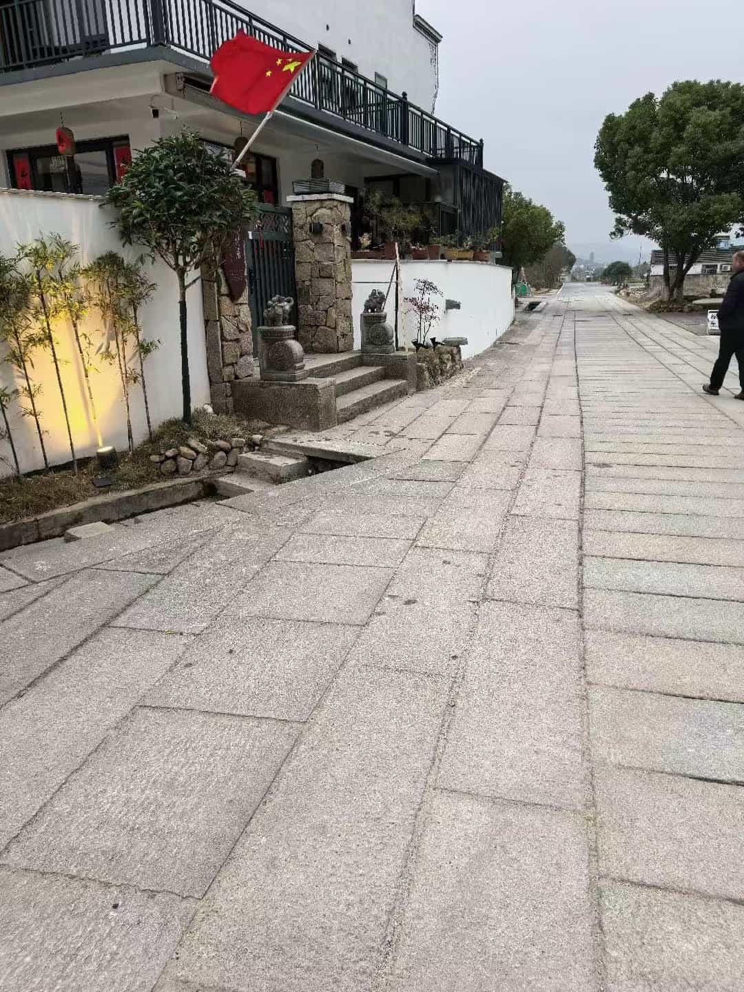 沧州仿古石铺装效果