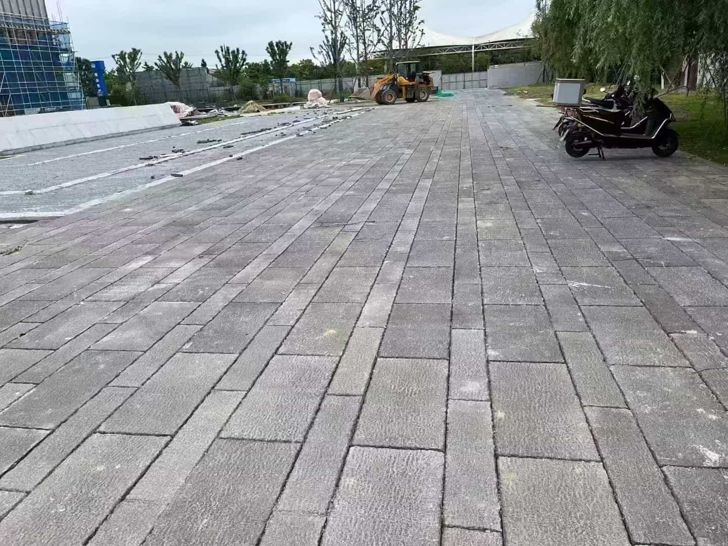 沧州仿古石铺装效果