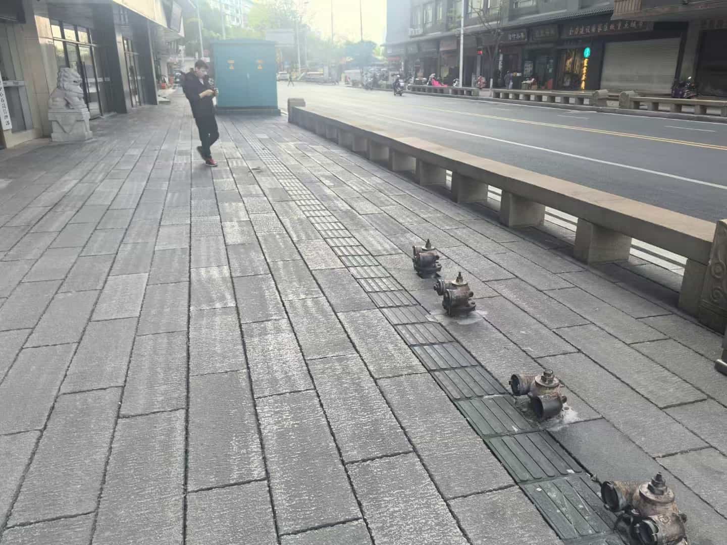 沧州仿古石铺装效果