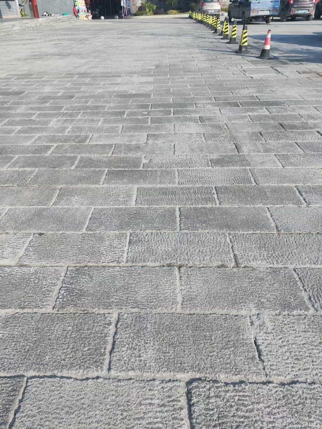 沧州仿古石铺装效果