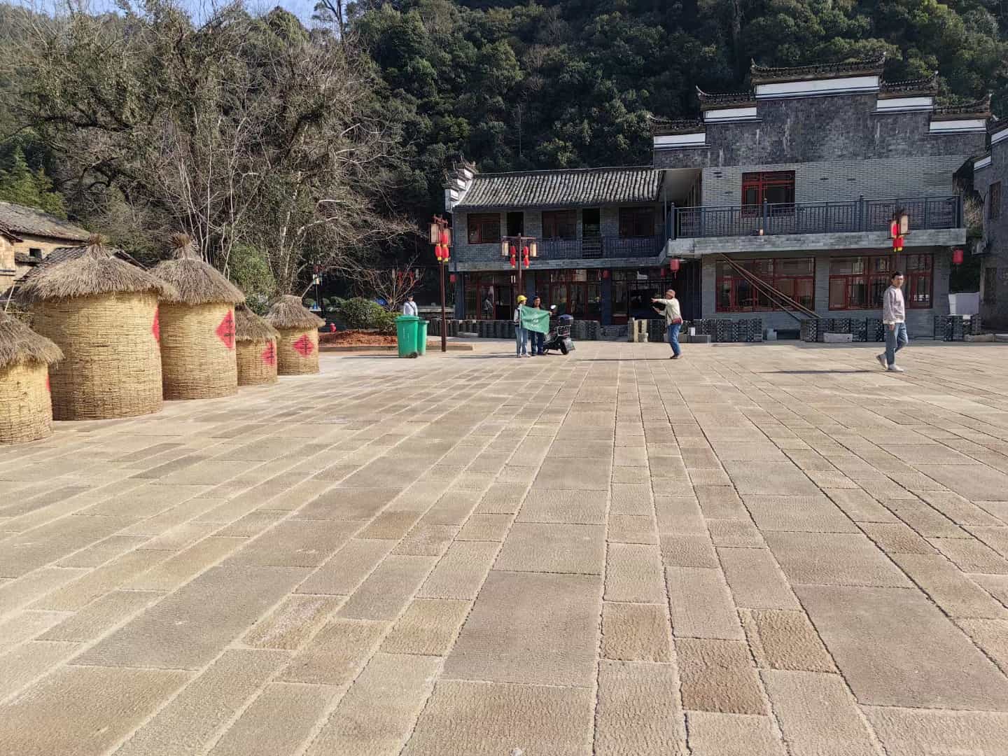 沧州仿古石铺装效果