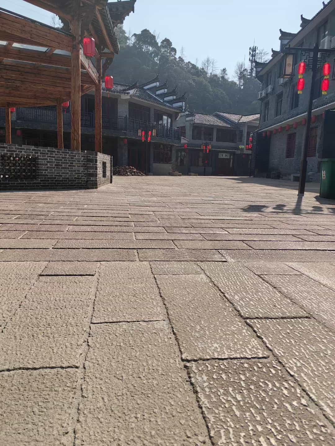 沧州仿古石铺装效果