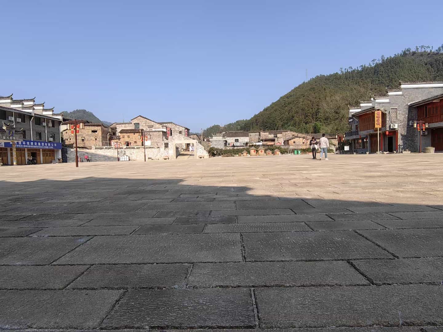 沧州仿古石铺装效果