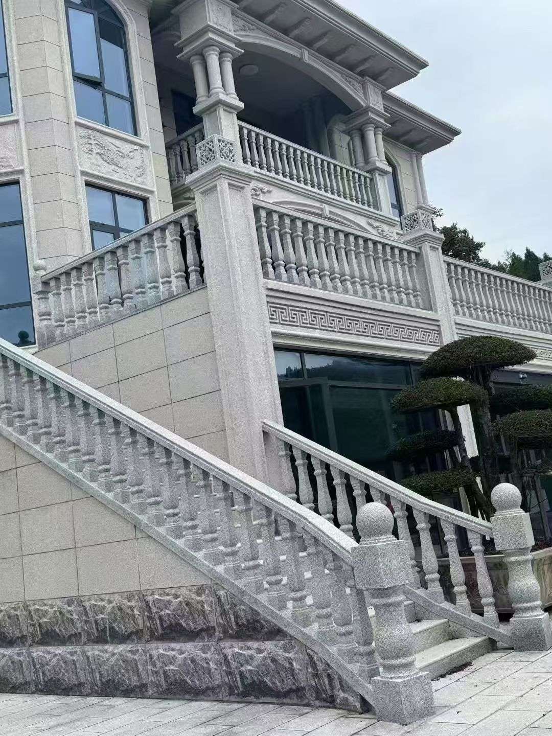 沧州 芝麻白别墅，栏杆