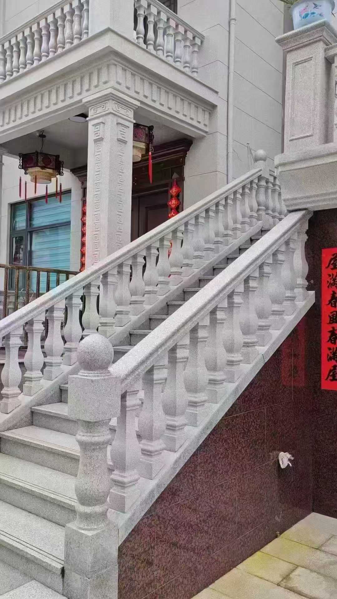 沧州 天然石材 阳台庭院护栏、栏杆