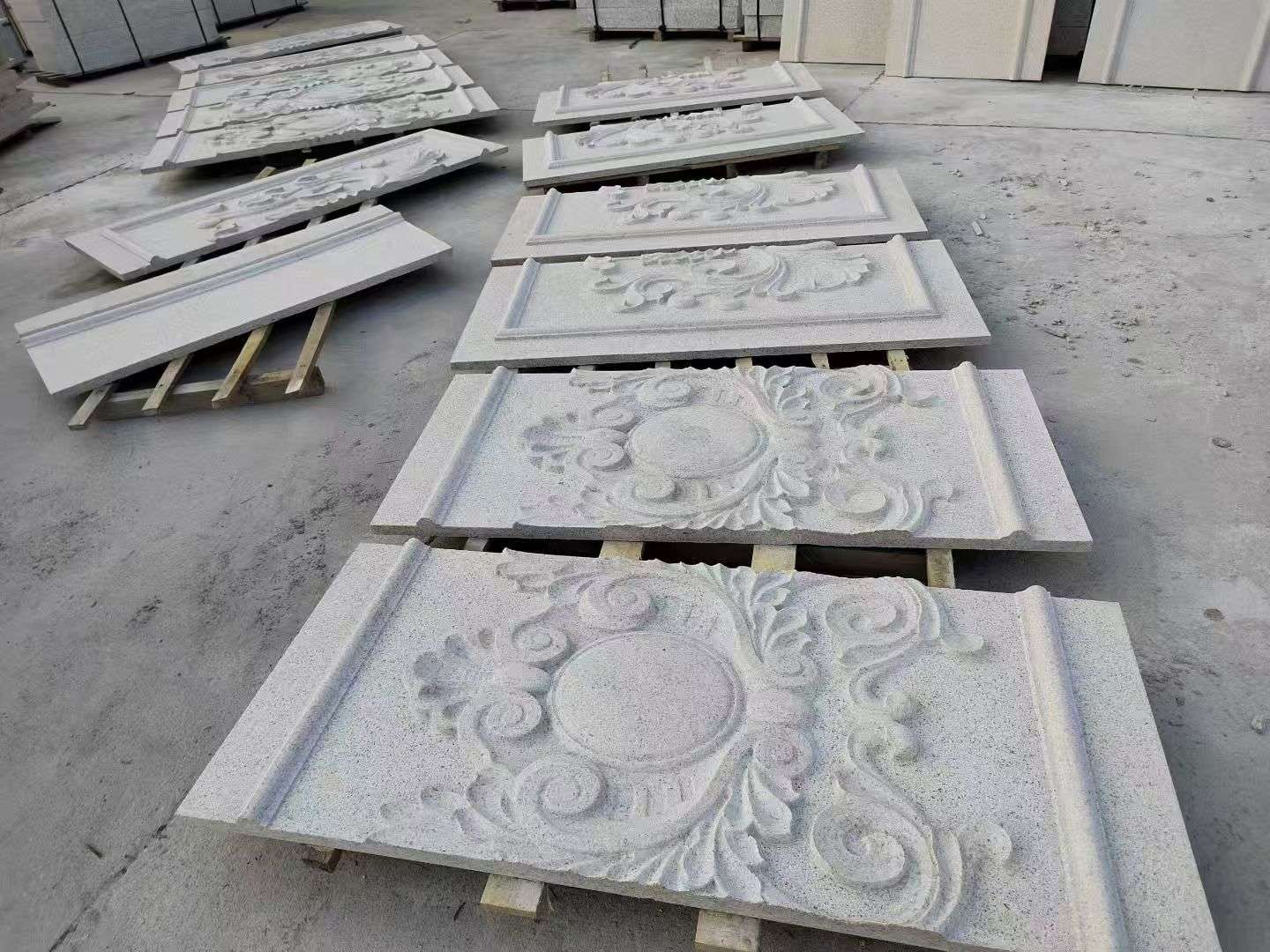 沧州 芝麻白干挂雕花板